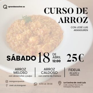 Curso de Arroz (18 de abril)